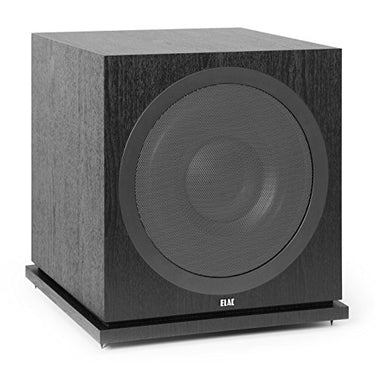 ELAC Debut Subwoofer SUB 3030, aktiver Lautsprecher für die Musikwiedergabe über Stereo-Anlage, Tiefe Bässe Dank leistungsstarkem Verstärker, inkl. App-Steuerung, 1000 W, Schwarz dekor im Sale